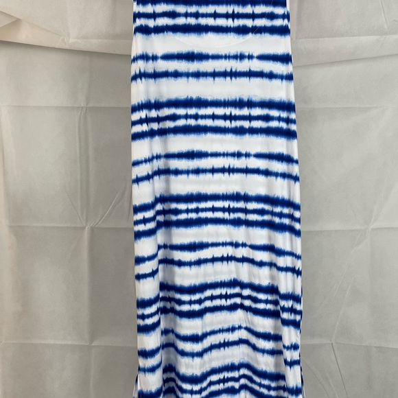 The original Muk Luks Cloud Jersey Knit Tye Dye Midi Dress Women Size PL - Picture 3 of 7
